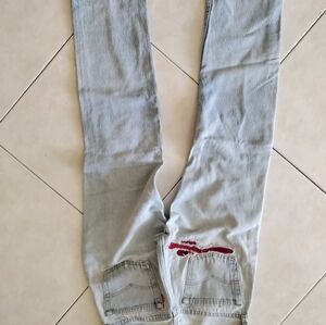 Vintage 501 button fly Levi's. Patched them up over the years!